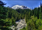 Mt. Rainier @ 4,392 m / 14,410ft.